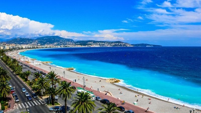 "Studio Ensoleille A Deux Pas Des Plages Avec Sa Grande Terrasse Privee !" Ницца Экстерьер фото